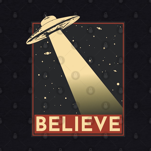 Believe UFO by TKsuited